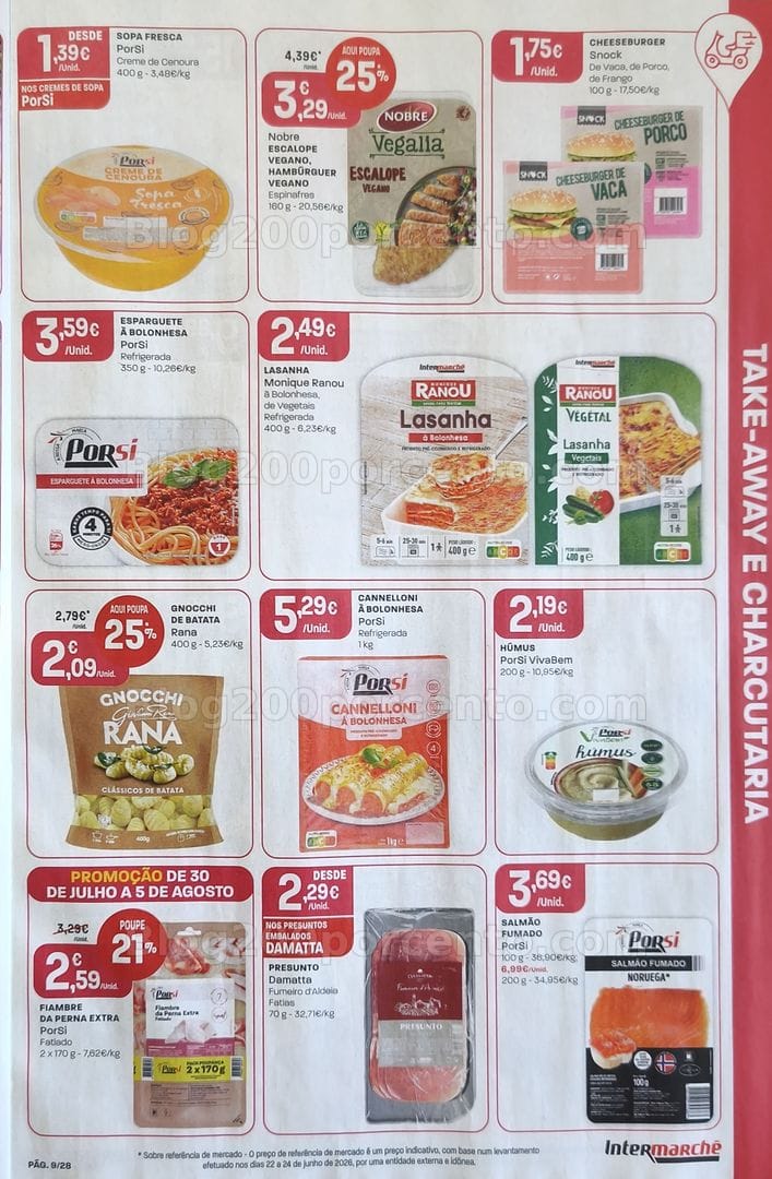 Antevisão Folheto INTERMARCHÉ Contact Promoções de 30 julho a 5 agosto